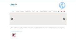 Desktop Screenshot of demaservices.com