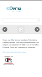 Mobile Screenshot of demaservices.com